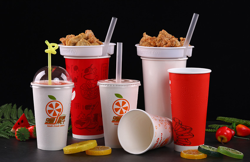 Double PE coated paper cup