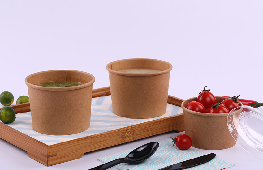 Kraft paper bowl