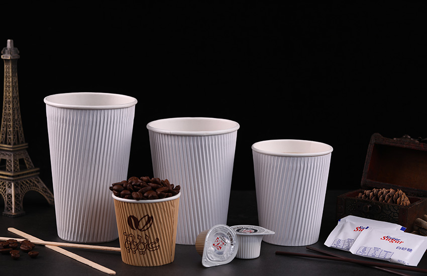 Ripple wall paper cup