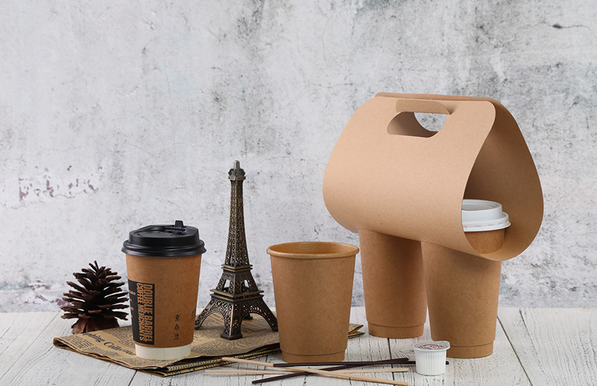 Kraft paper cup (single wall kraft paper cup ,double wall  kraft paper cup)