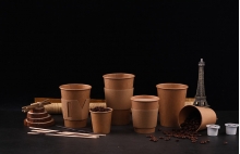 Kraft paper cup - Kraft paper cup (single wall kraft paper cup ,double wall  kraft paper cup)