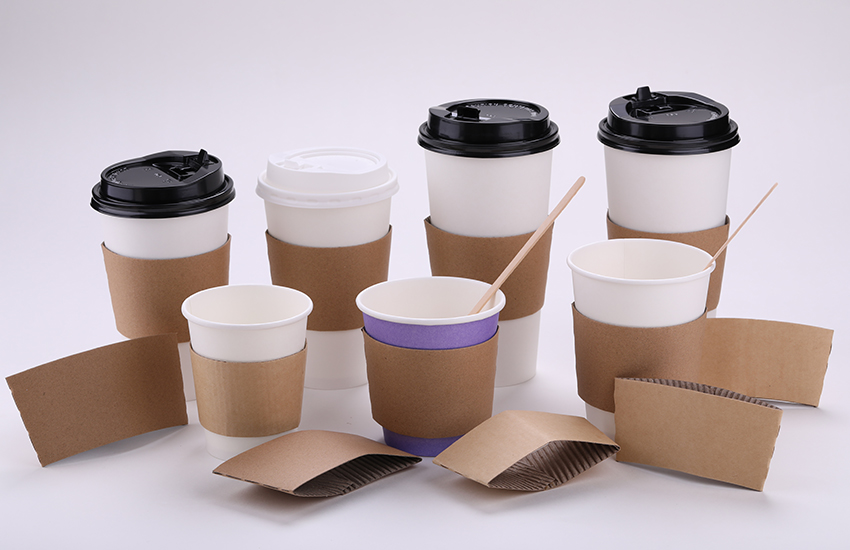 Paper cup sleeve,Cup holder,Take-away plastic bag