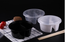 Plastic round box - Plastic round bowl