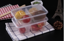Plastic rectangle dining box - Plastic rectangular dining box