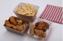 Paper boat shape food trays &chicken box - Paper food tray,Fried chicken box