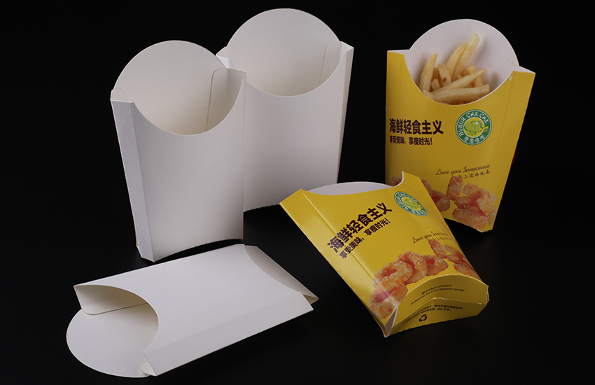 French fries box , popcorn chicken box