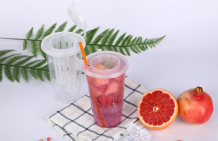 Disposable PET plastic cup