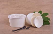 PLA biodegradable paper bowl - PLA biodegradable paper bowl