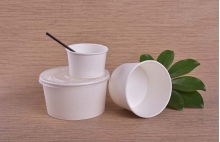 PLA biodegradable paper bowl - PLA biodegradable paper bowl