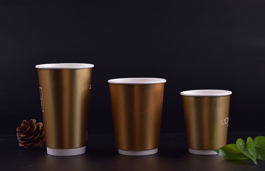 Golden Paper Cup