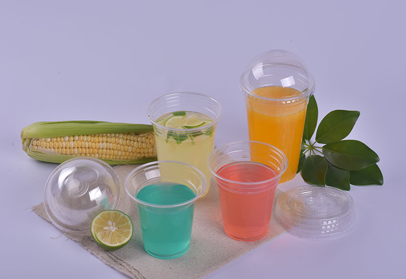 Disposable PLA degradable plastic cup