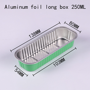 Aluminum foi II ong box 250ml