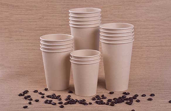 Bamboo fiber coffee cup