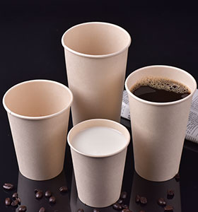 Bamboo pulp paper cup