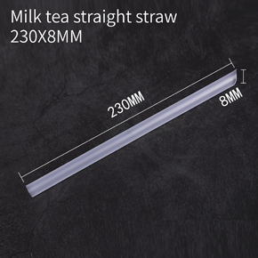 Milk tea straight straw 230X8MM