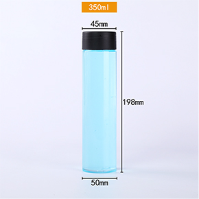 Disposable PET plastic bottle 350ml