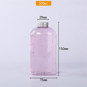 Disposable PET plastic bottle 500ml