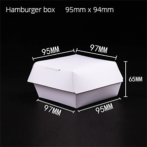 Hamburger box
