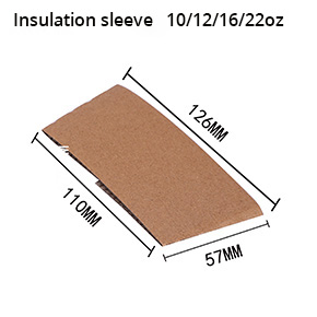 Heat insulation sleeve 10/12/16/22oz