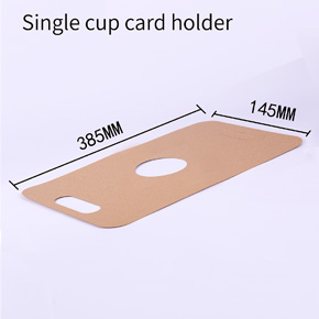 single cup card holder