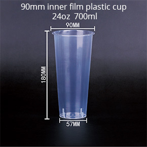 Inner film injection mould plastic cup 700ml