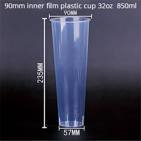 Inner film injection mould plastic cup 850ml