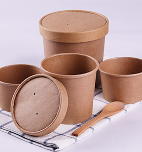 Kraft paper bowl