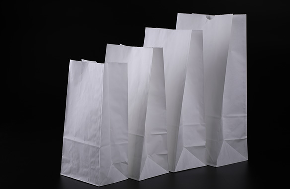 Square bottom kraft paper bag
