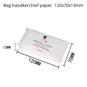 Boxed out of paper handkerchief paper napkin