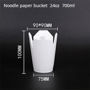 Noodle paper bucket