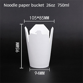 Noodle paper bucket