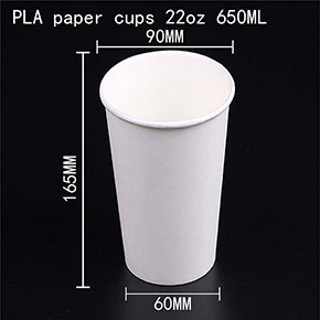 PLA biodegradable paper cup